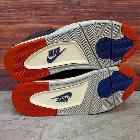 Nike Air Jordan 4 Retro Rare Air Men's 13 Black Red Blue FV5029-003 B-grade - Picture 10 of 12